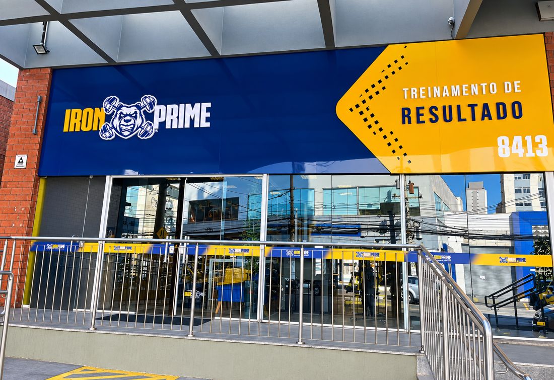 Fachada da unidade Morumbi da Iron Prime TR